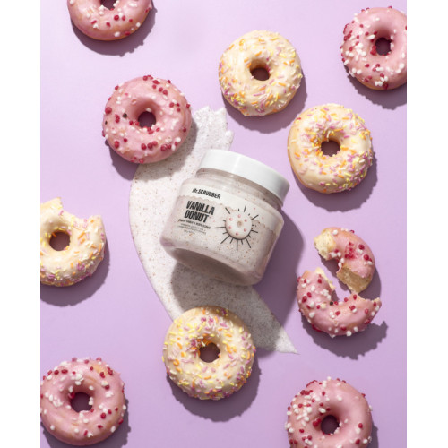 Крем-скраб для рук і тіла з ароматом ванільного пончика Vanila Donut Mr.SCRUBBER 250 г